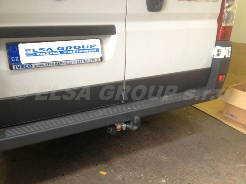Tažné zařízení Peugeot Boxer skříň 2024/07-, pevné 2 šr., Galia