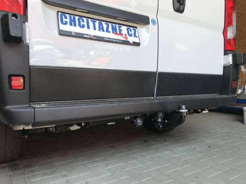 Tažné zařízení Peugeot Boxer skříň 2024/07-, vertikální, Westfalia