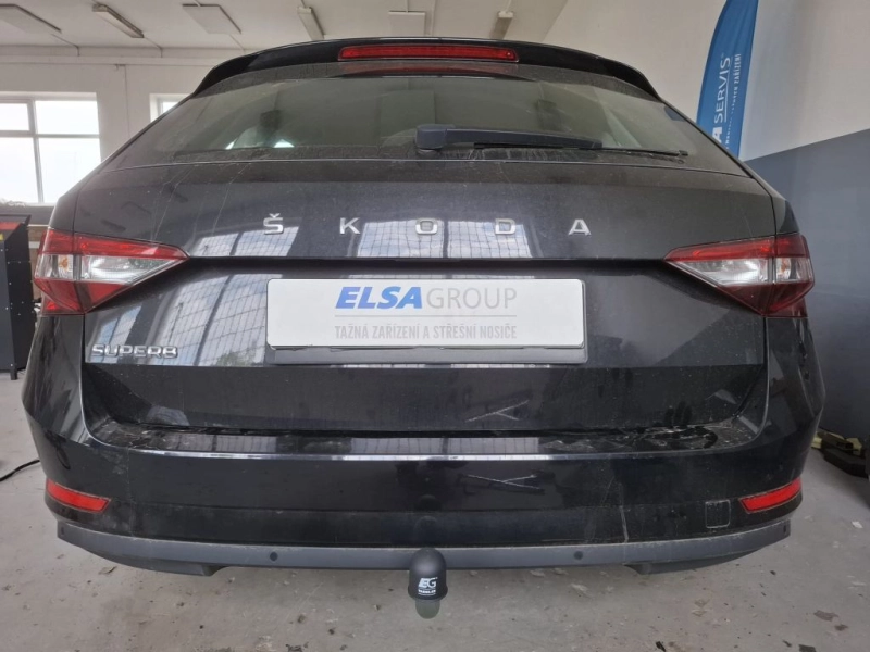 Tažné zařízení Škoda Superb 2015-2023 (III) , pevné 2 šr., Galia