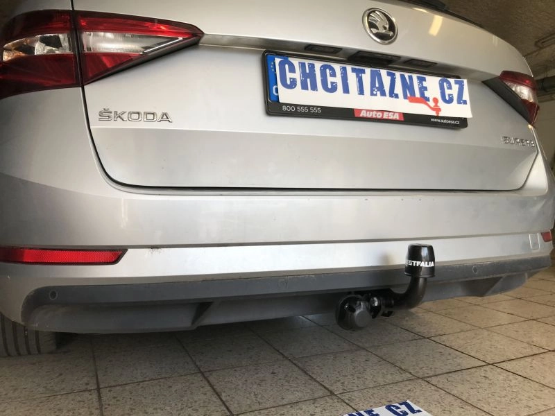 Tažné zařízení Škoda Superb 3 2015-2023 (III) , pevné, Westfalia