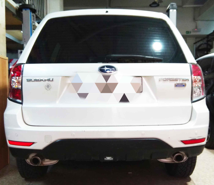 Tažné zařízení Subaru Forester 2008-2013 , vertikální, Aragon